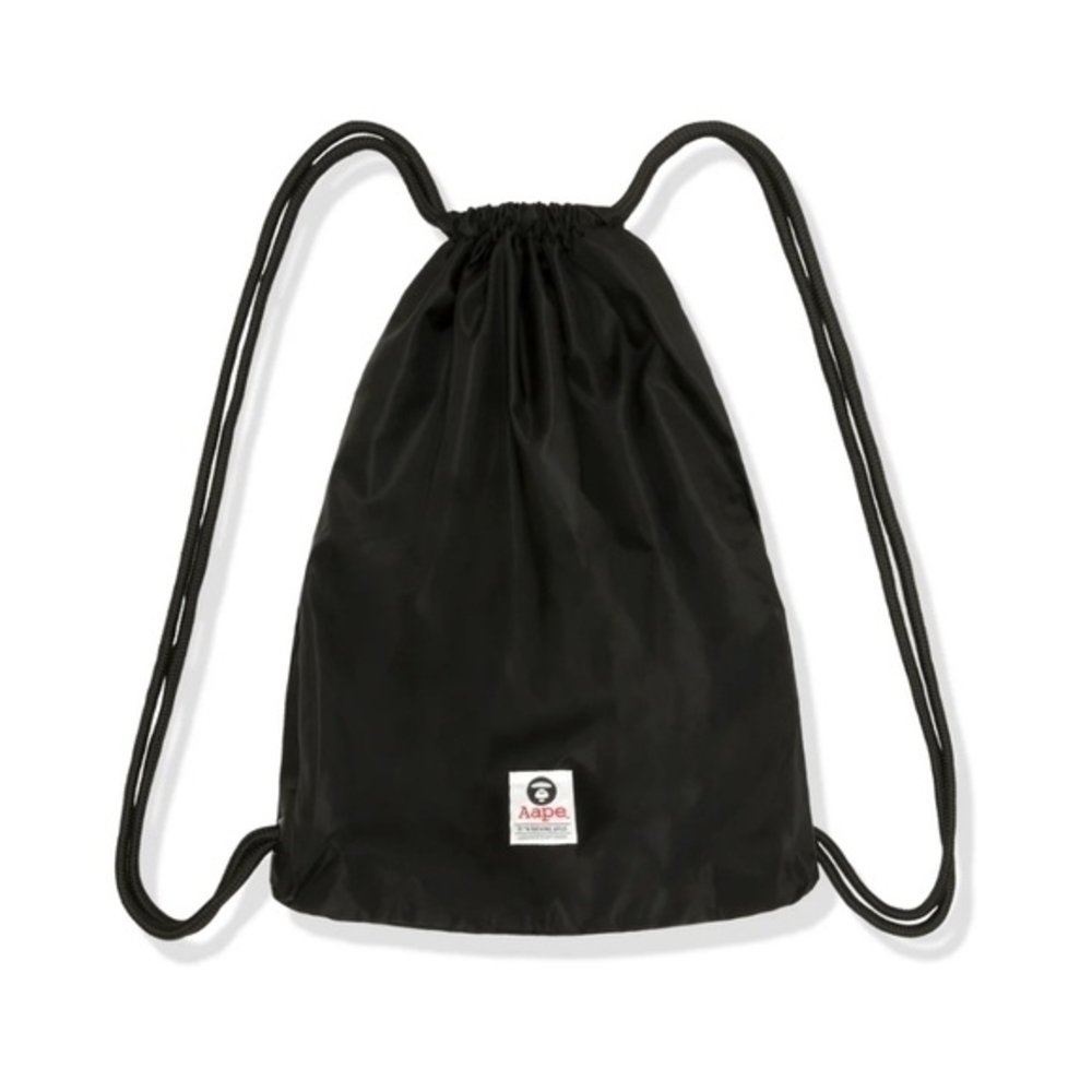 Black Drawstring Bag